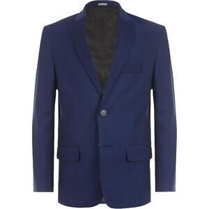 NWT Calvin Klein Boys Blazer Suit Jacket,2-Button Single Breasted Closure,Blue-8